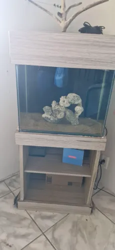 Aquario com sump traseiro