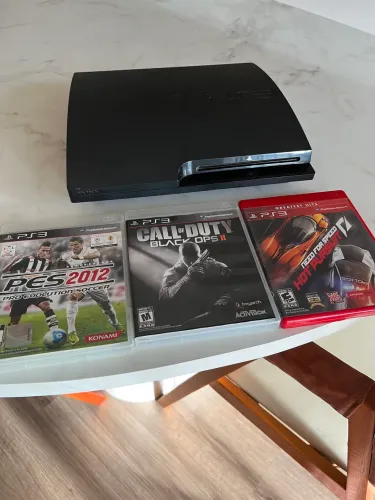 PS3 SLIM + Jogos 