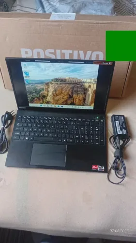 VENDO NOTEBOOK POSITIVO R-15 AMD RYZEM 5 5500U , 16 RAM, WINDOWS 11, OTIMO ESTADO