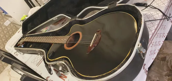Violão YAMAHA apx 4 aço captação original