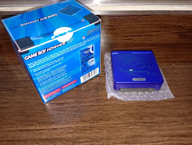 Gameboy Advance SP IPS CIB Vendo ou Troco