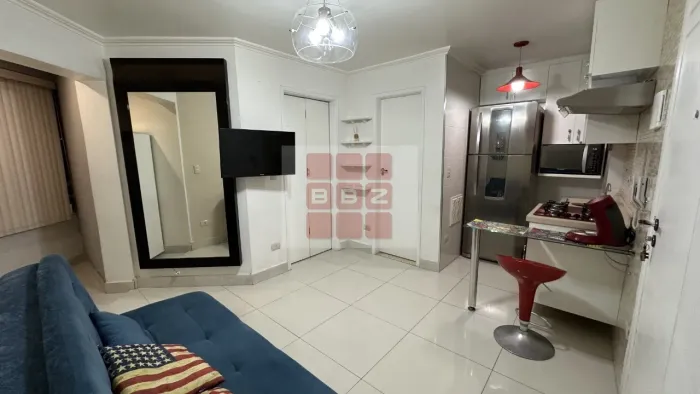 Studio à venda no Centro de São Paulo-SP: 1 quarto, 1 banheiro, 1 vaga de garagem, 41,00 m