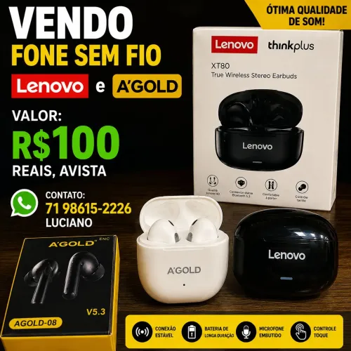Vendas fones sem fio