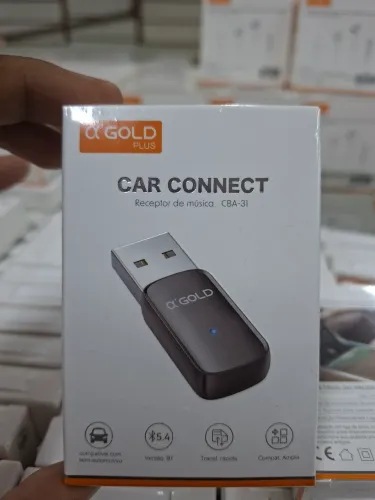 Adaptador USB Bluetooth Som Car Connect CBA-31 A'Gold
