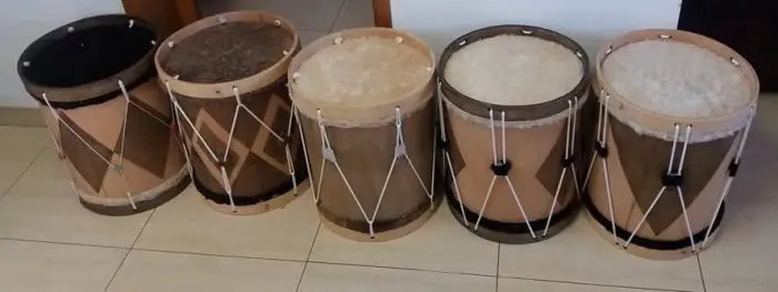 Bombo leguero 16 polegadas tento corda