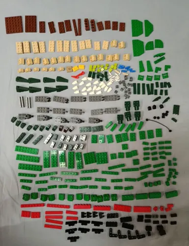 Lote Lego peças originais cerca de 404 peças 