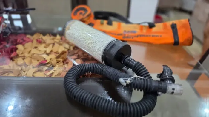 Canister Absorvedor de CO? Unidade Respiratória de Emergência