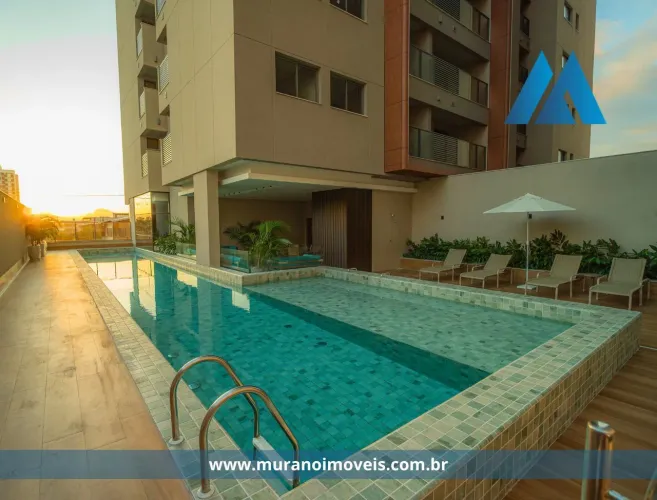 Murano Imóveis Aluga Apartamento Recém-Entregue 2 Quartos com Suíte e Lazer Completo na Pr