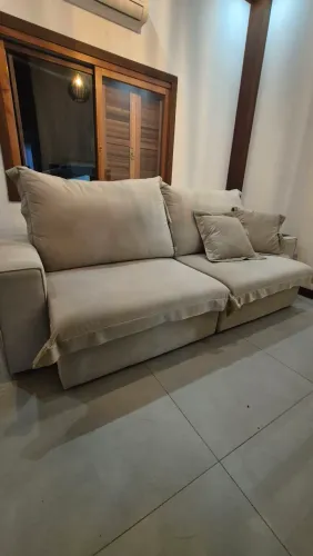 Sofá retrátil 4 lugares