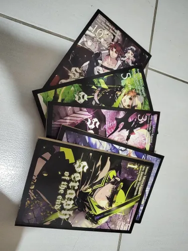 Seraph Of The End vol 1 a 3, 5 e 10