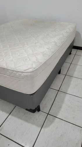 Cama Box Casal + Colchão Dabe Premium Euro