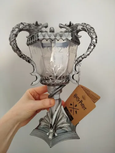 Taça torneio Tribruxo Harry Potter