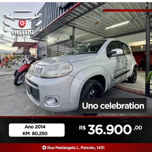 Fiat Uno Vivace Celeb. 1.0 EVO F.flex 8V 5P 2014