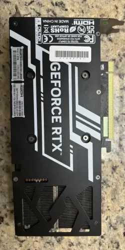 Placa de Vídeo Galax GeForce RTX 4070 12GB 1-Click OC 2X GDDR6X