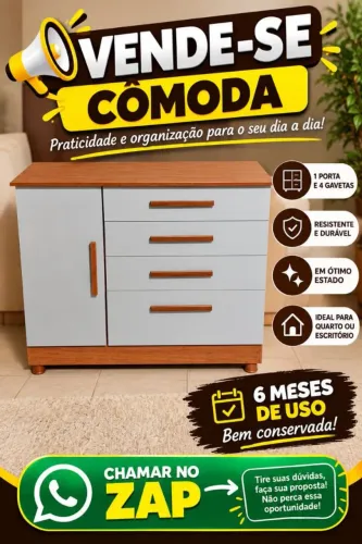 Cômoda semi nova 