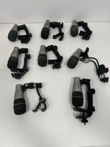 Microfones Samson Q para tom e caixa  - valor unitario - bateria