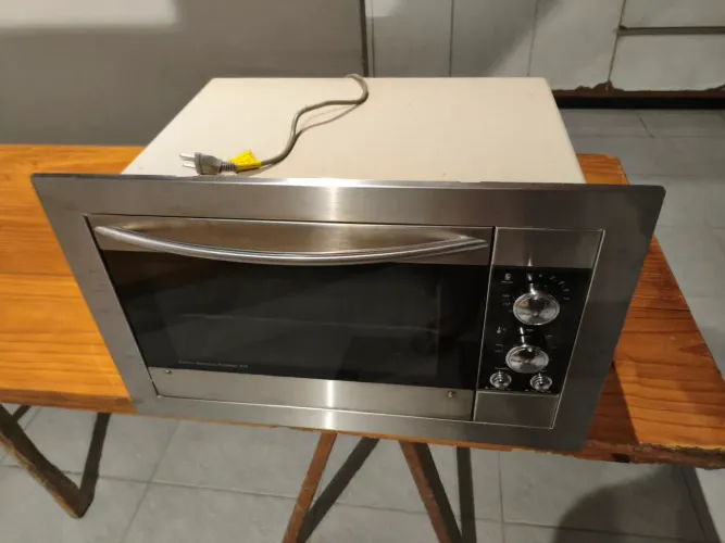 Forno Elétrico Fischer Fit Embutir Inox 220V