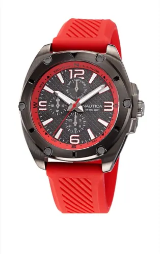 Relógio NÁUTICA 2 pulseira borracha mergulho e couro social PROMOÇÃO 499$