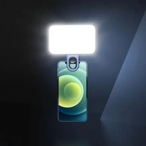 Mini Luz de preenchimento portátil para selfie 3 modos