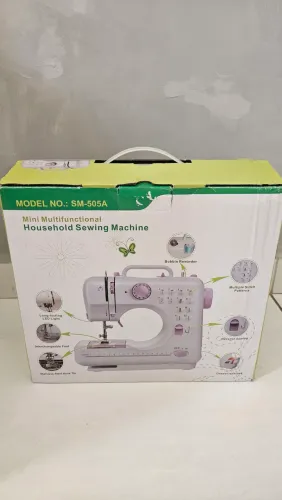 Máquina costura mini multfuncional SM-505A