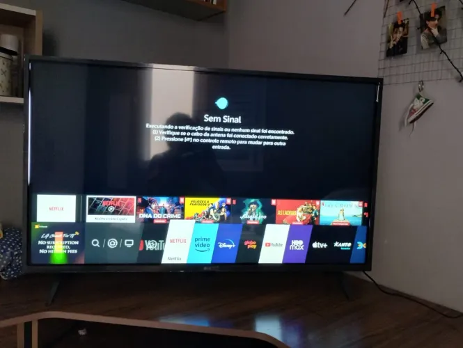 TV SMART 43 LG TODOS APLICATIVOS COMPLETA PEZINHO E CONTROLE ENTREGO HOJEEE
