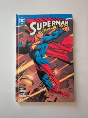 Quadrinho Superman para o alto e avante