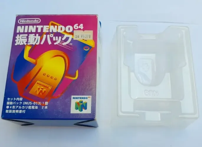 Somente Caixa Rumble Pak Original - Nintendo 64