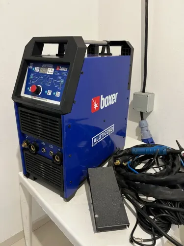 Máquina de Solda Alutig boxer 280 Acdc 220 v