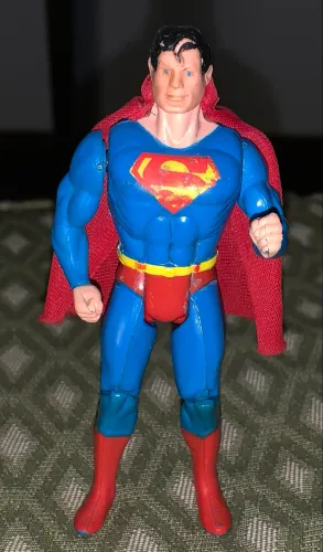 Superman Super Power Action Figure Vintage Estrela 1985