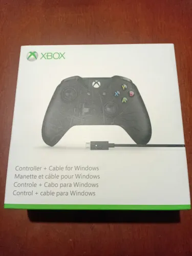 Controle Xbox One + Cabo para Windows Praticamente Novo