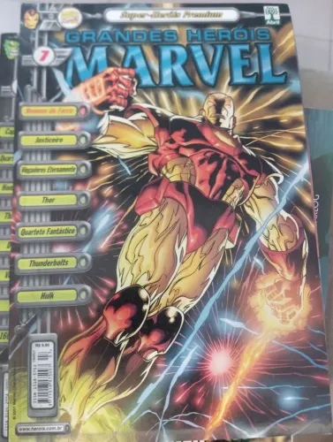 Super Heróis Premium 7 Homem de Ferro