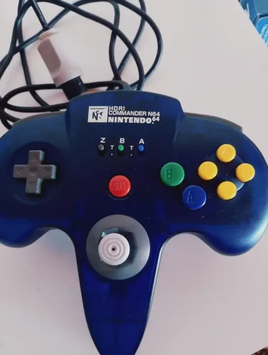 Controle Nintendo 64 Hori Commander excelente estado