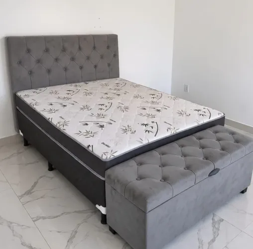 Cama Box Casal 450,00 Entrega hoje