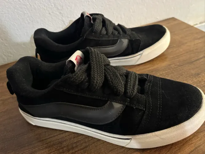 Tênis Vans Knu Skool Preto Original - Tamanho 39 (Made In Brazil)