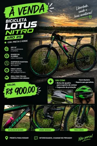 Bicicleta Lotus Nitro Aro 29