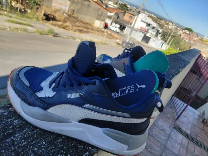 Tenis original PUMA 40 Modelo: X-Ray 2 Square (com tecnologia de palmilha SoftFoam+)