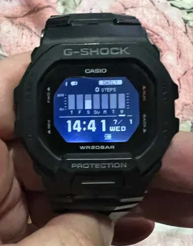 relógio casio g-shock gbd-200 preto