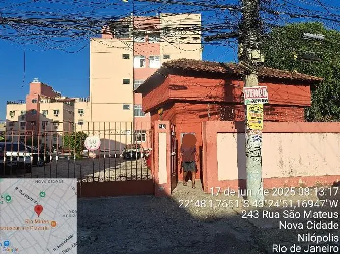 Oportunidade facilitada Apartamento no Nova Cidade, Nilopolis - RJ, Apto 302, 1 quarto, 3