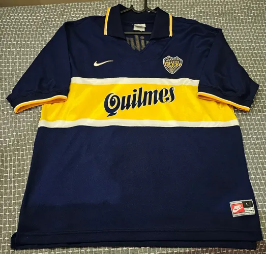 Camisa do Boca Juniors 1997 única! Modelo jogador, #10 Maradona números costurados