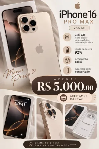 iPhone 16 pro max
