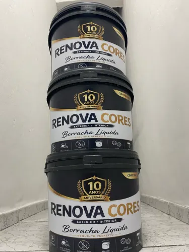 TINTAS EMBORRACHADA BRANCA CINZA VALOR $$ 125,00 REAIS