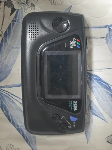 Portátil Sega Game Gear (Não está ligando) + 4 Jogos