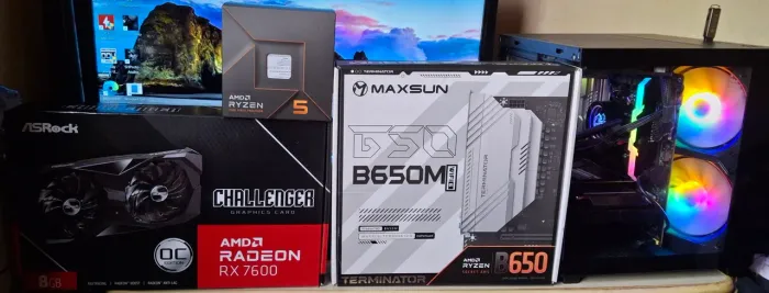 Pc Gamer ryzen 7600 // 16GB DDR5// RX 7600 Asrock