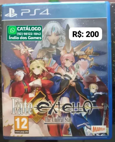Fate Extella The Umbral Star = R$: 200