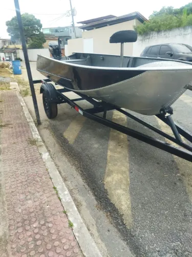 Barco alumínio completo 