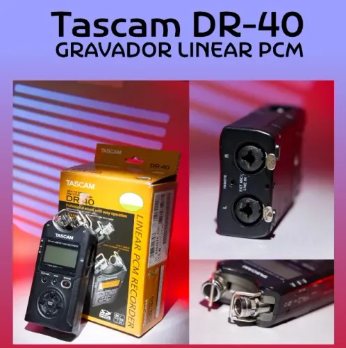 Gravador DR-40 Tascam
