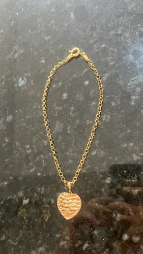 Cordão Rommanel 42cm com pingente 