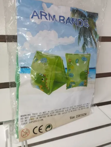 Boia de Braço Infantil Inflável | Braçadeira de Piscina Criança Segurança Água | Arm Bands