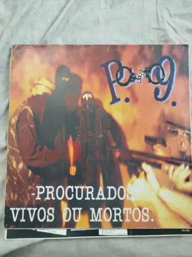 LP vinil pavilhão 9 procurados vivos ou mortos rap nacional hip Hop RARO 