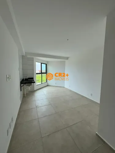 Vendo Studio 01 dormitório, sala de jantar, cozinha americana, 22m2, 01 vaga de